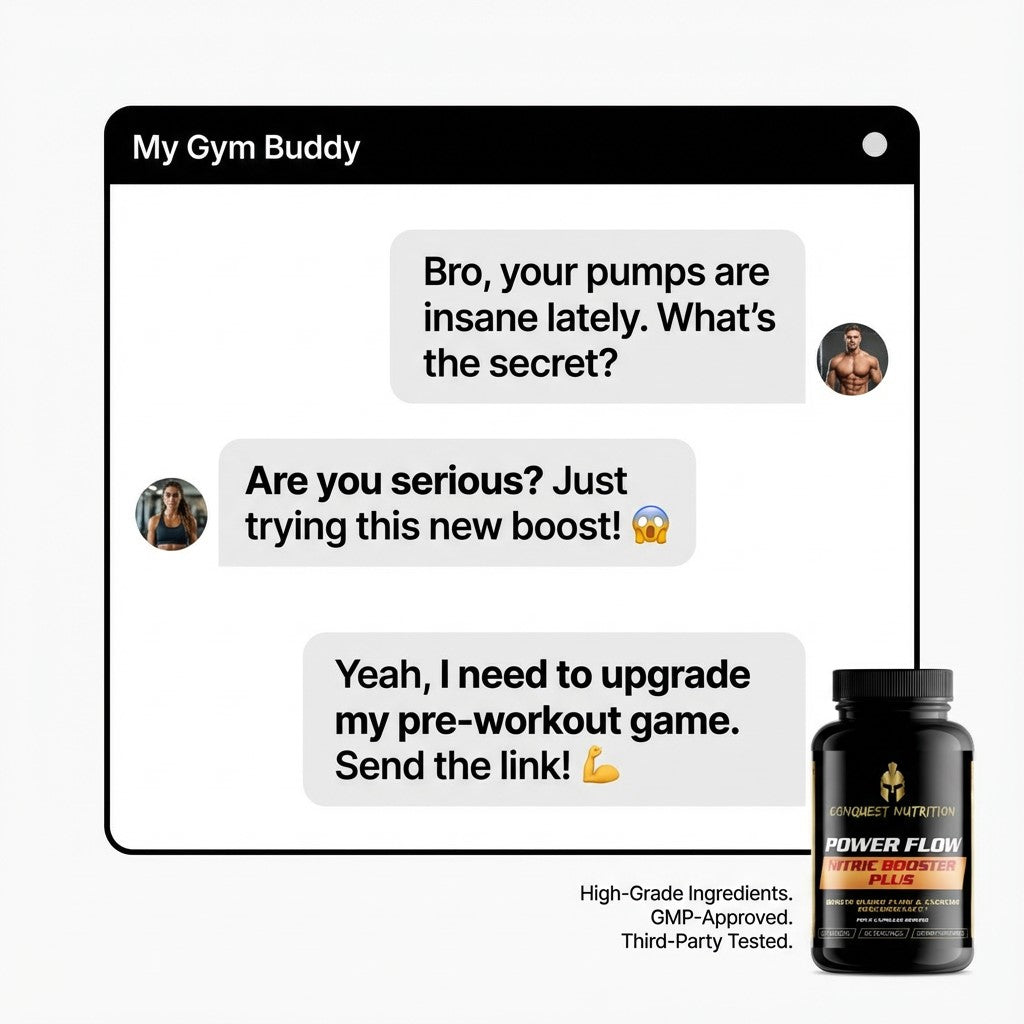 Power Flow Nitric Booster Plus - 60 Veggie Capsules for Enhanced Performance