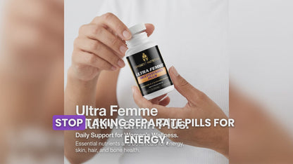 Ultra Femme Multivitamin Plus - 60 Veggie Capsules for Optimal Health