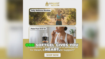 Polar Pure Krill Oil - 30 Softgels for Optimal Health and Wellness