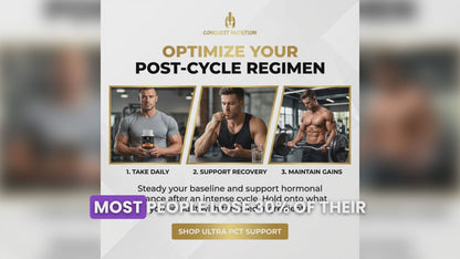 Ultra PCT Support - 60 Capsules for Enhanced Recovery and Hormonal Balance