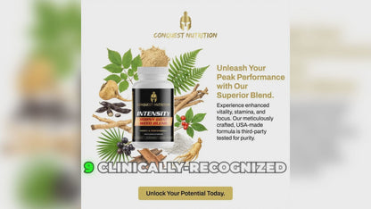 Intensity Horny Goat Weed Superior Blend Capsules - 60 Count
