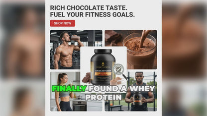 Conquistador Whey Protein Chocolate Milkshake Flavor 5lb - Premium Protein Supplement