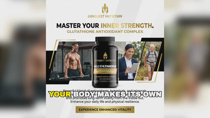 Glutathione Antioxidant Complex - Powerful 60 Veggie Capsules for Enhanced Health
