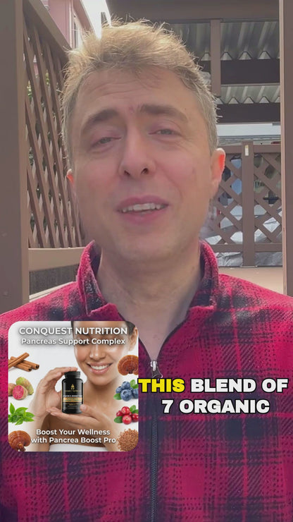 Pancrea Boost Pro Pancreas Support Complex - 60 Veggie Capsules for Optimal Wellness