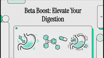 Beta Boost Betaine HCL Plus - Boost Digestive Health with 90 Veggie Capsules