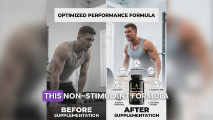 Power Flow Nitric Booster Plus - 60 Veggie Capsules for Enhanced Performance