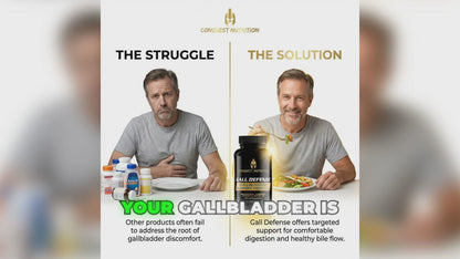 Gall Defense Gallbladder Support Complex - 60 Veggie Capsules for Optimal Health