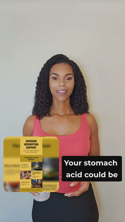 Acid Balance HCL Activator Plus - 90 Capsules for Optimal Digestive Health