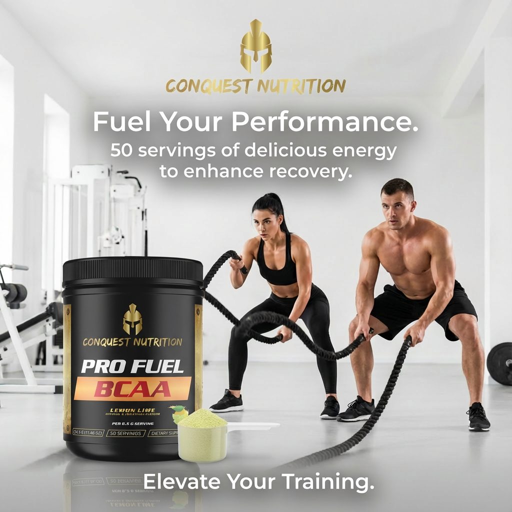 Pro Fuel BCAA Lemon Lime Flavor - 50 Servings of Delicious Energy Boost