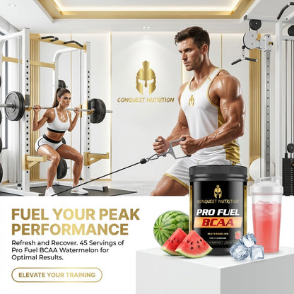 Pro Fuel BCAA Watermelon Flavor - 45 Servings for Optimal Performance