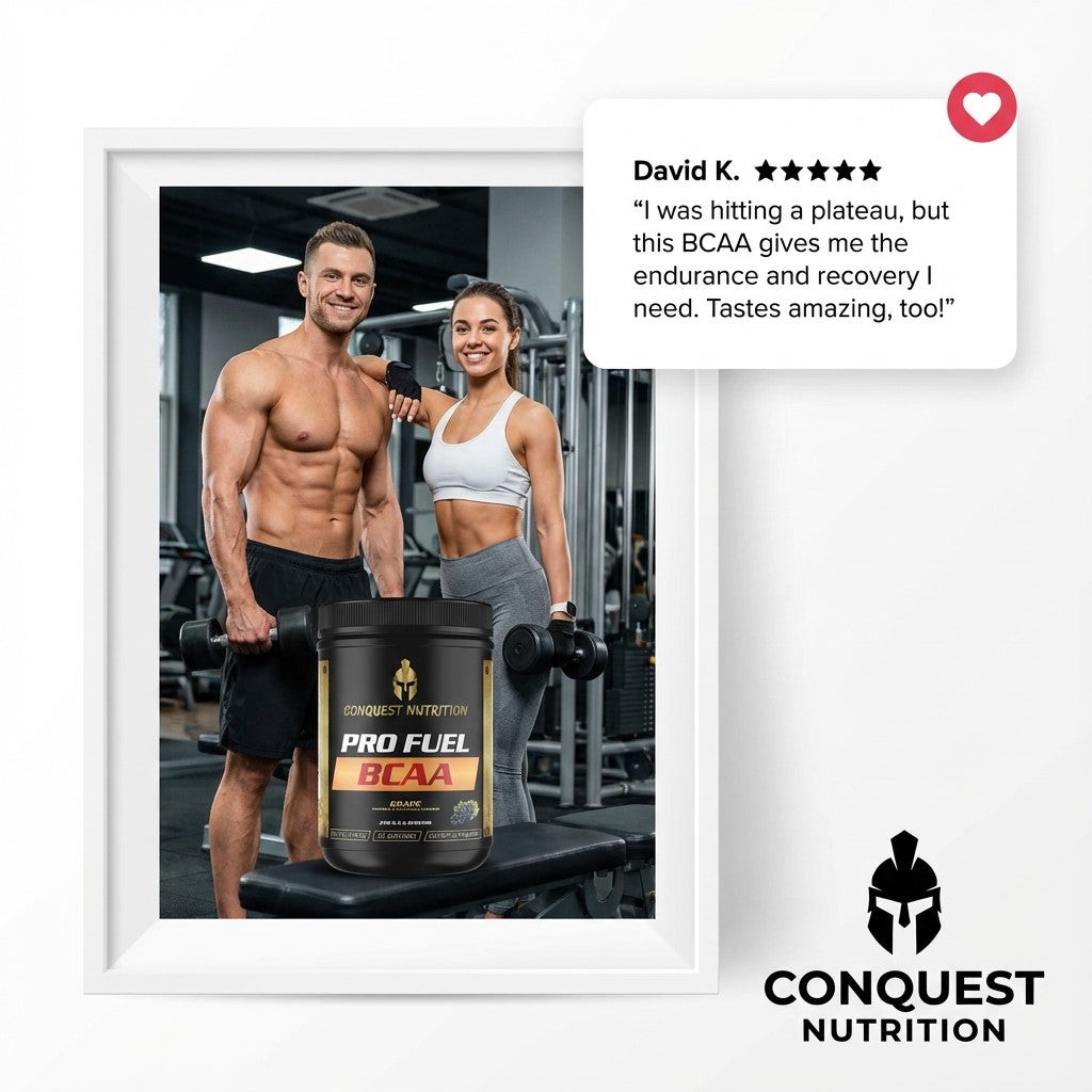 Pro Fuel BCAA Grape Flavor - 50 Servings of Essential Amino Acids