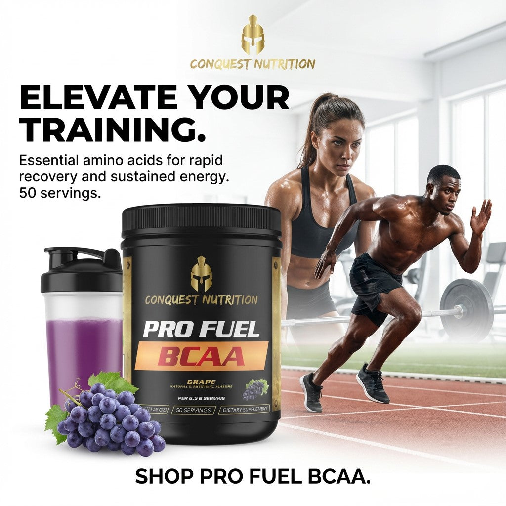 Pro Fuel BCAA Grape Flavor - 50 Servings of Essential Amino Acids