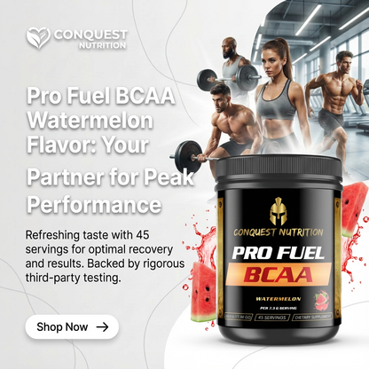 Pro Fuel BCAA Watermelon Flavor - 45 Servings for Optimal Performance