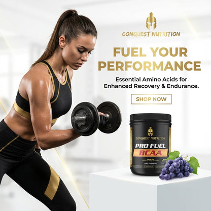 Pro Fuel BCAA Grape Flavor - 50 Servings of Essential Amino Acids