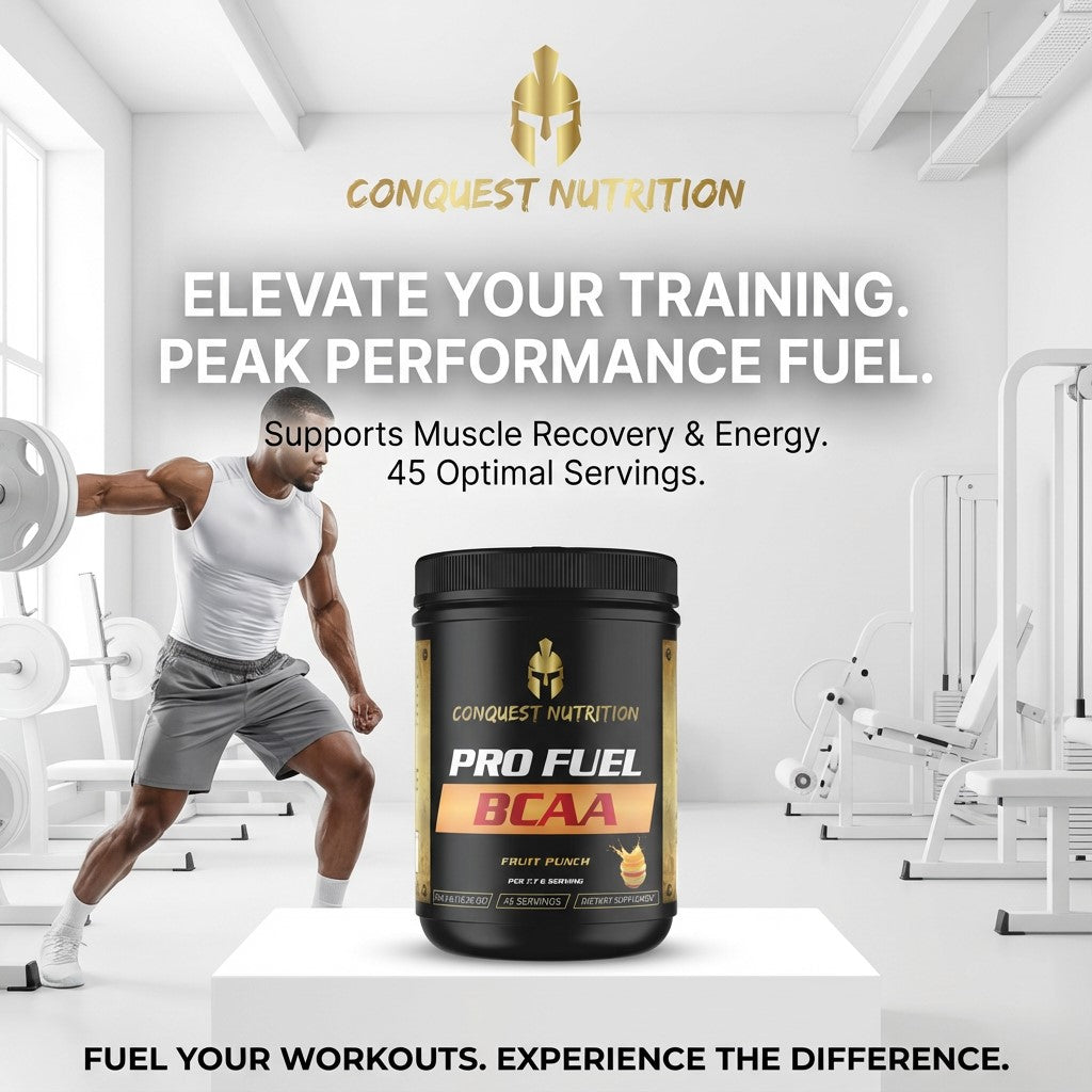 Pro Fuel BCAA Fruit Punch Flavor - 45 Servings for Optimal Performance