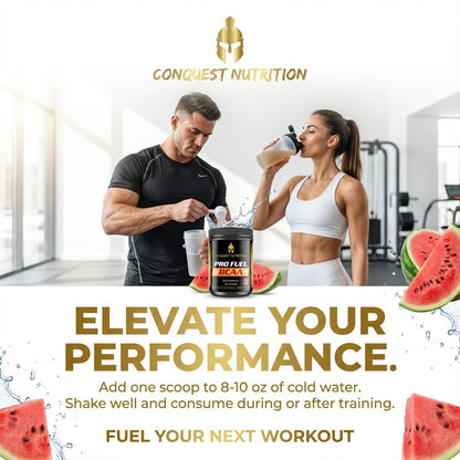 Pro Fuel BCAA Watermelon Flavor - 45 Servings for Optimal Performance