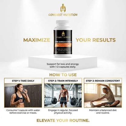 Shred Matrix Thermogenic Burn - 60 Capsules for Effective Fat Loss
