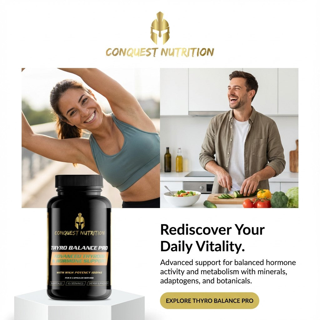 Thyro Balance Pro Advanced Thyroid Hormone Support - 90 Veggie Capsules for Optimal Wellness