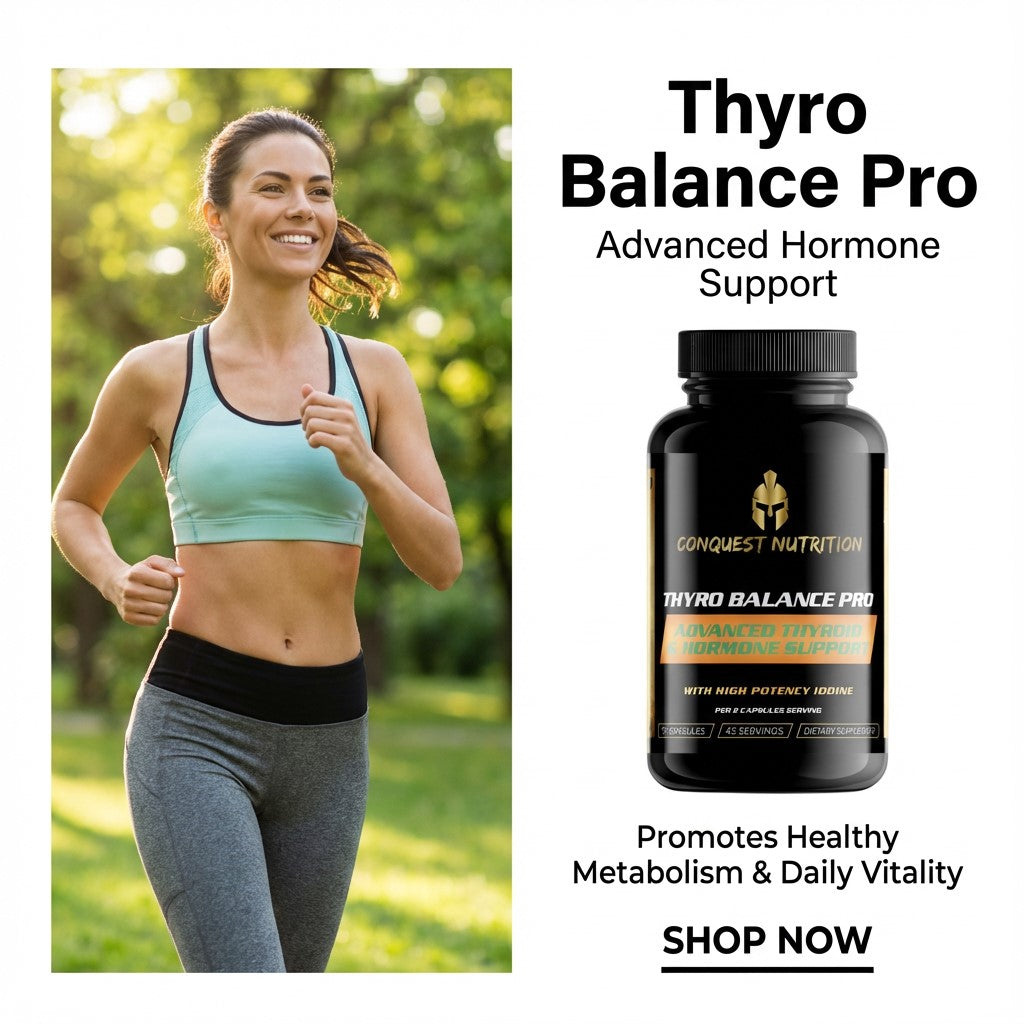 Thyro Balance Pro Advanced Thyroid Hormone Support - 90 Veggie Capsules for Optimal Wellness