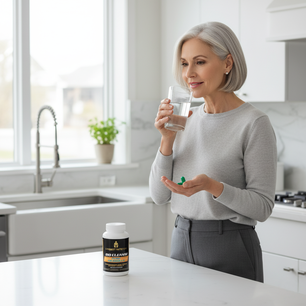 Bio Cleanse Pure Chlorella Capsules - Pure 500mg in 50 Veggie Capsules