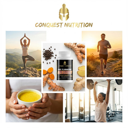 Bio Turmeric Pro with BioPerine - 60 Veggie Capsules for Enhanced Absorption