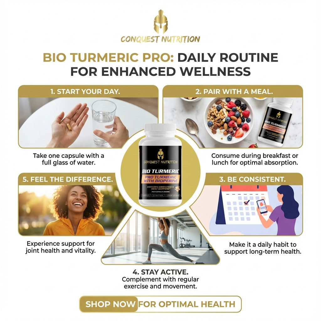Bio Turmeric Pro with BioPerine - 60 Veggie Capsules for Enhanced Absorption