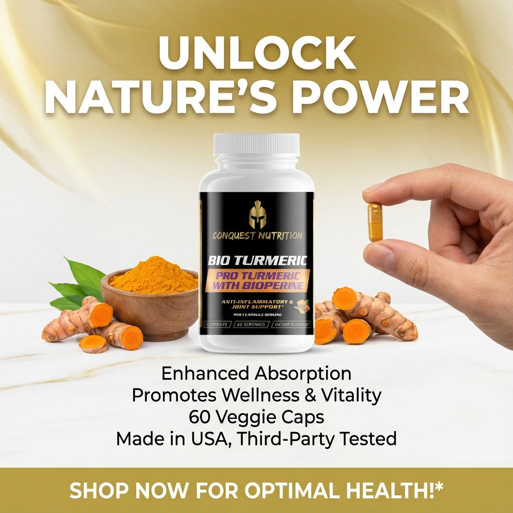 Bio Turmeric Pro with BioPerine - 60 Veggie Capsules for Enhanced Absorption