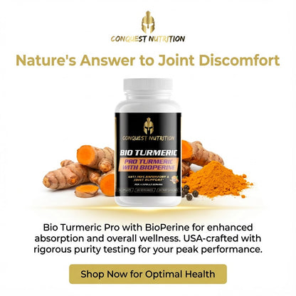Bio Turmeric Pro with BioPerine - 60 Veggie Capsules for Enhanced Absorption