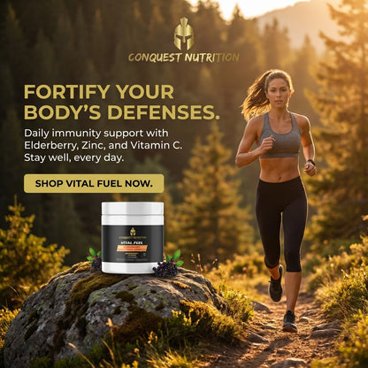 Vital Fuel Elderberry Immunity with Zinc & Vitamin C - Boost Your Immunity with 30 Servings
