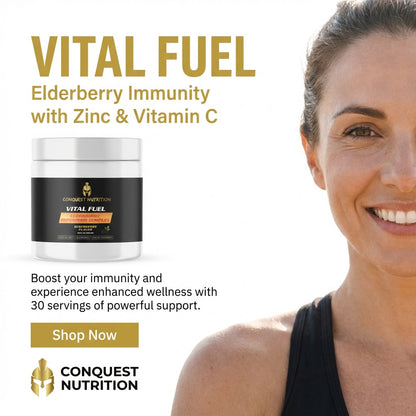 Vital Fuel Elderberry Immunity with Zinc & Vitamin C - Boost Your Immunity with 30 Servings
