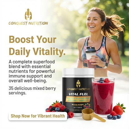 Vital Fuel All-In-1 Superfood Immune Complex Mixed Berry Flavor - 35 Servings