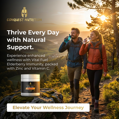 Vital Fuel Elderberry Immunity with Zinc & Vitamin C - Boost Your Immunity with 30 Servings