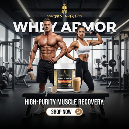 Whey Armor 100% Isolate Protein Cappuccino Flavor - 1lb Supplement for Muscle Recovery