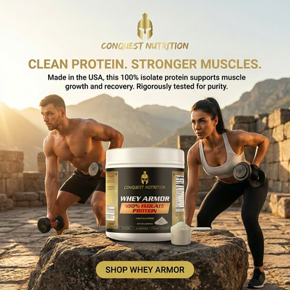 Whey Armor 100% Isolate Protein Unflavored - High-Quality 1lb Protein Supplement